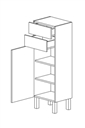 Szafka dolna D40 S/2 P/L London